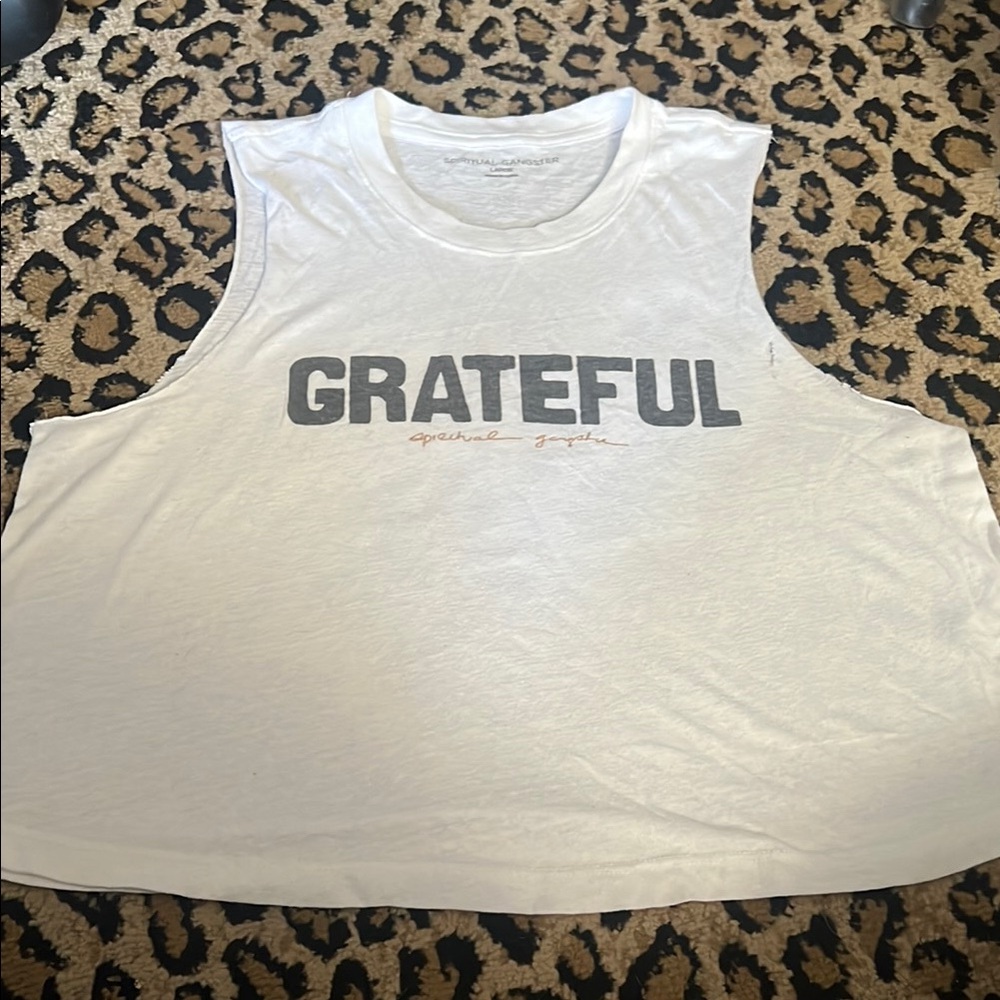Spiritual Gangster Cropped tank